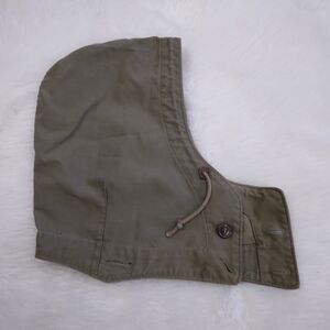 Vintage WWII US Army OD Field Hood M-1943